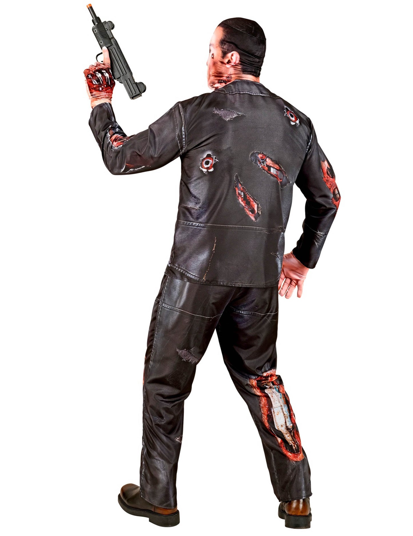 Cyborg Ganzkörperkostüm für Erwachsene