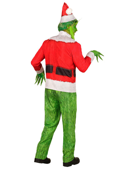 Celý kostým pro dospělé nevrlé vánoční příšery