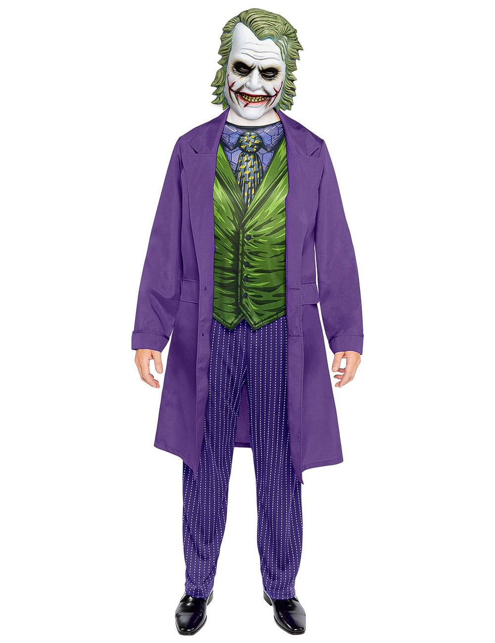 Vue de face du déguisement Joker™ classique