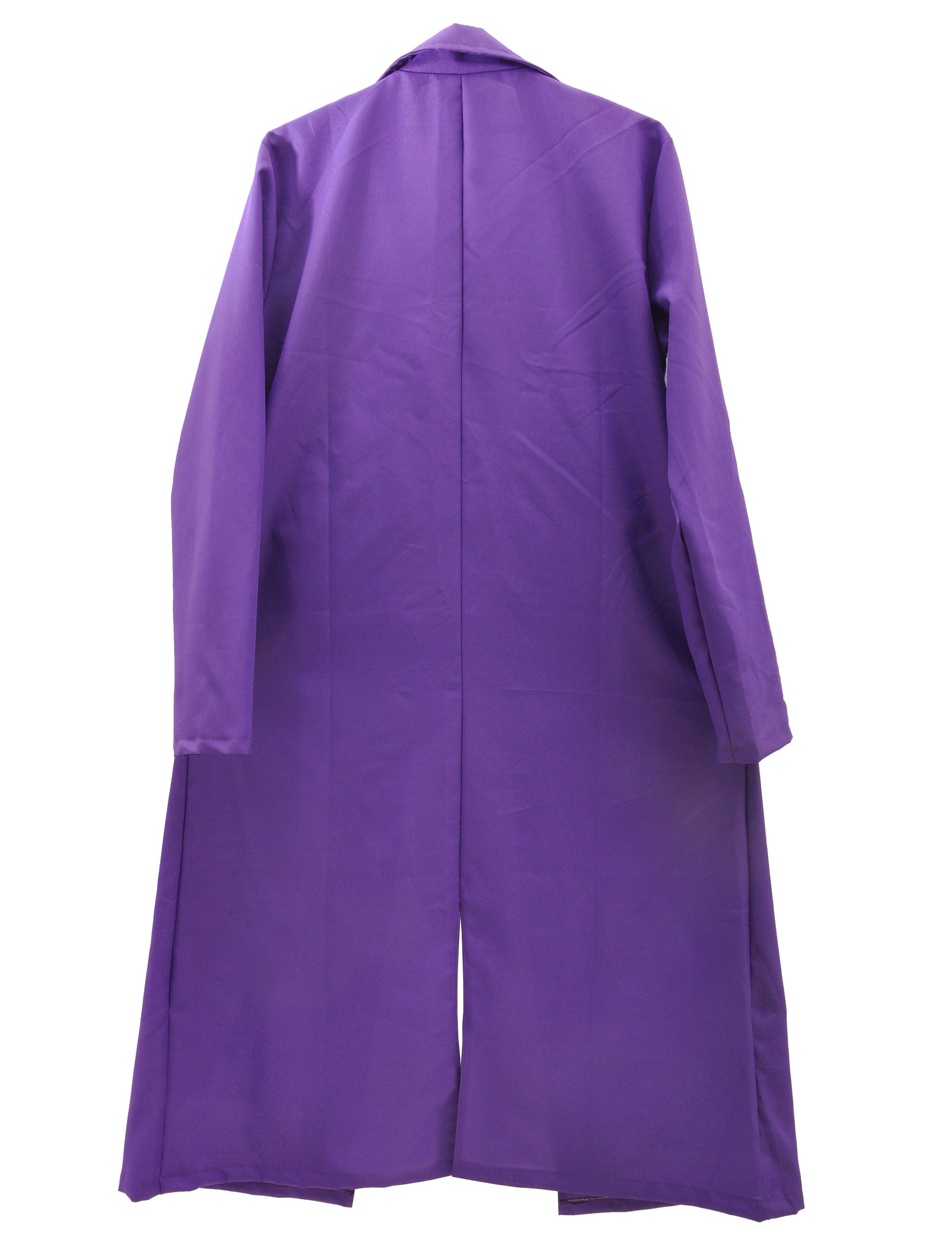 Vue de dos de la veste longue du déguisement Joker™ pour enfant
