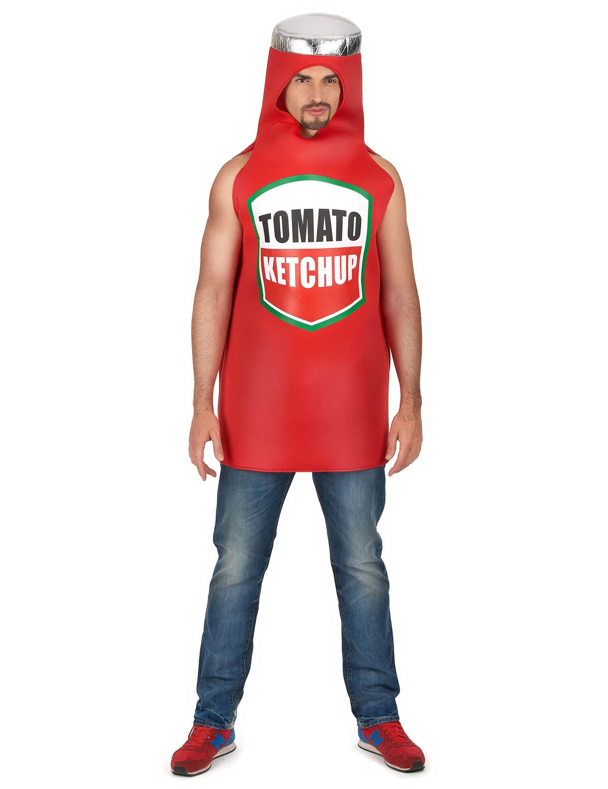 Párový kostým hranolky a kečup pro dospělé