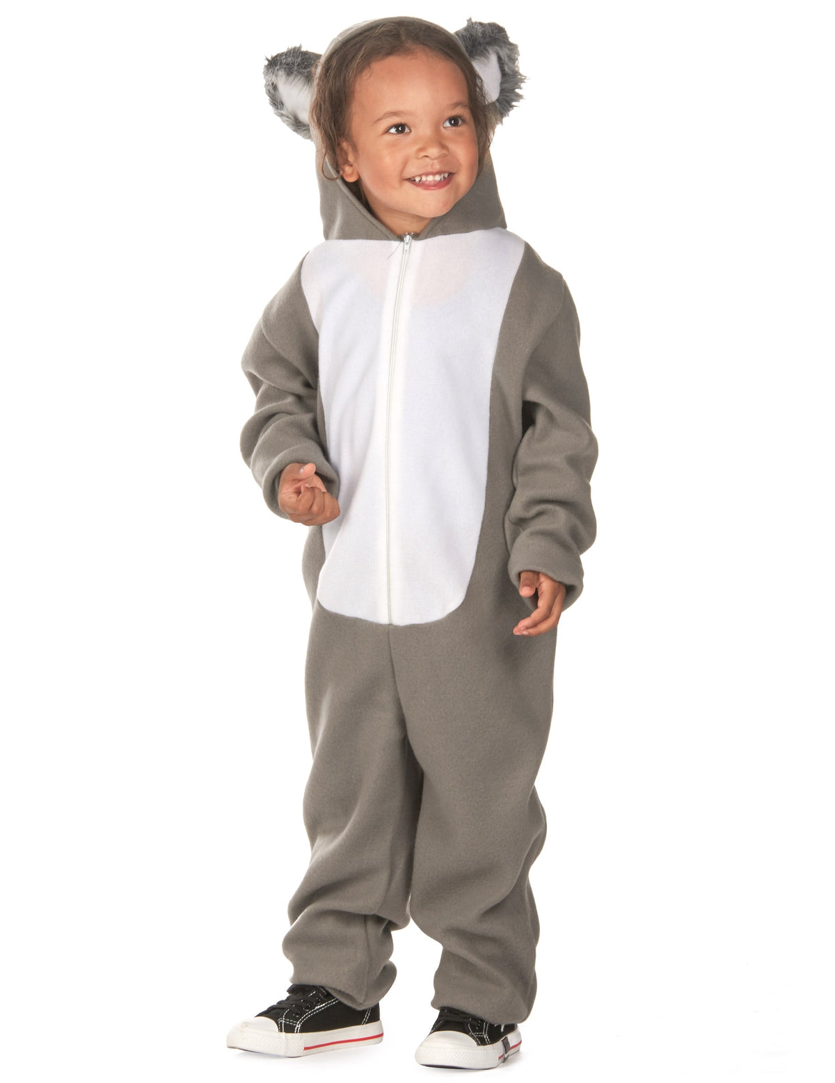 Vue de face du déguisement koala pour enfant