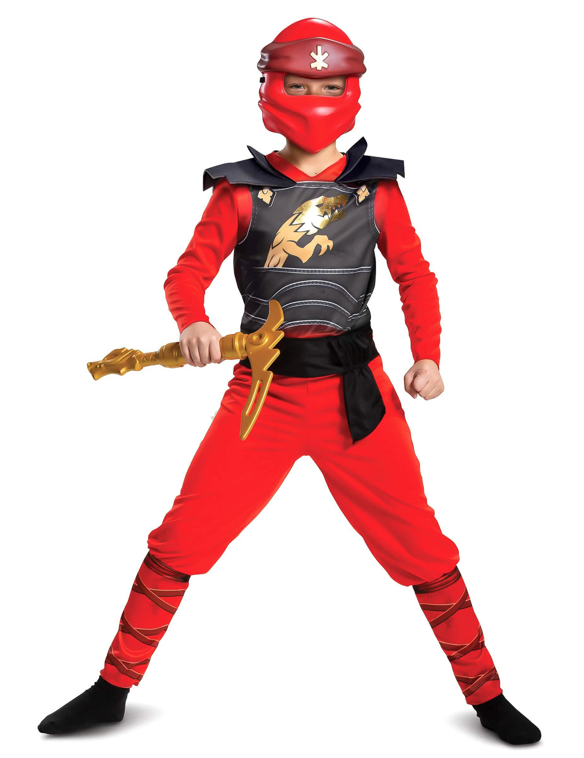 Zlatá ruka kostýmu LEGACY Kai Ninjago - LEGO pro dítě