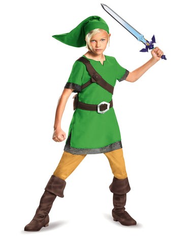 Klasický dětský kostým Zelda Link