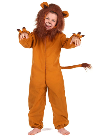 Dětský kostým lva s polárním efektem