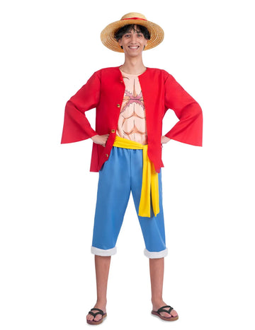 Kostým pro dospělé z One Piece Luffy