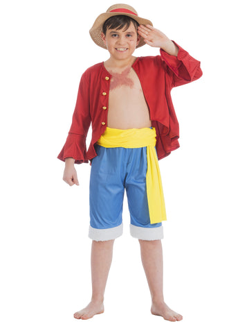 Déguisement Luffy One Piece enfant