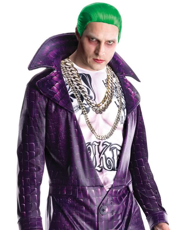 Detail na hrudi luxusního kostýmu Joker Suicide squad™
