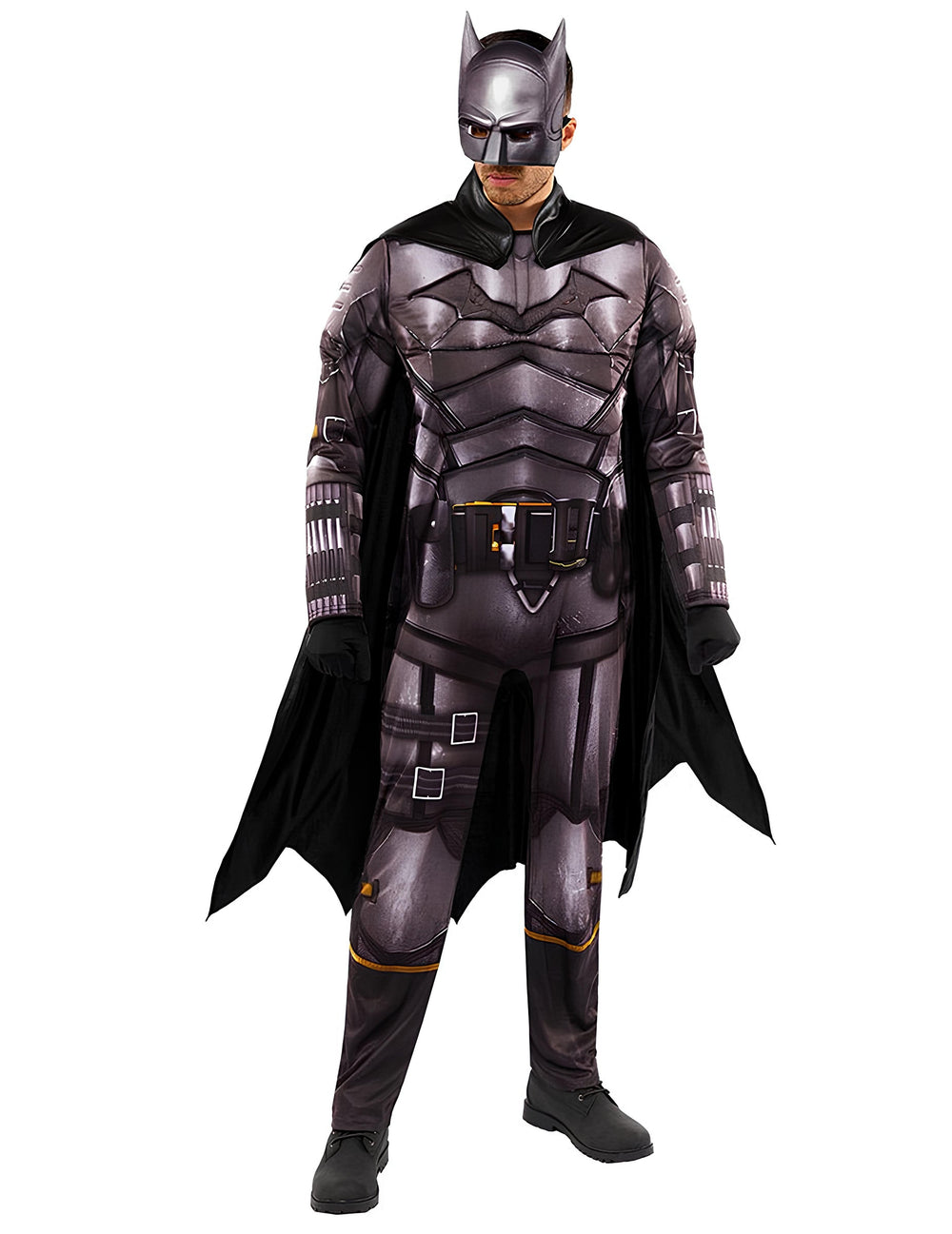Déguisement luxe Batman™ pour homme gris et noir avec masque et cape