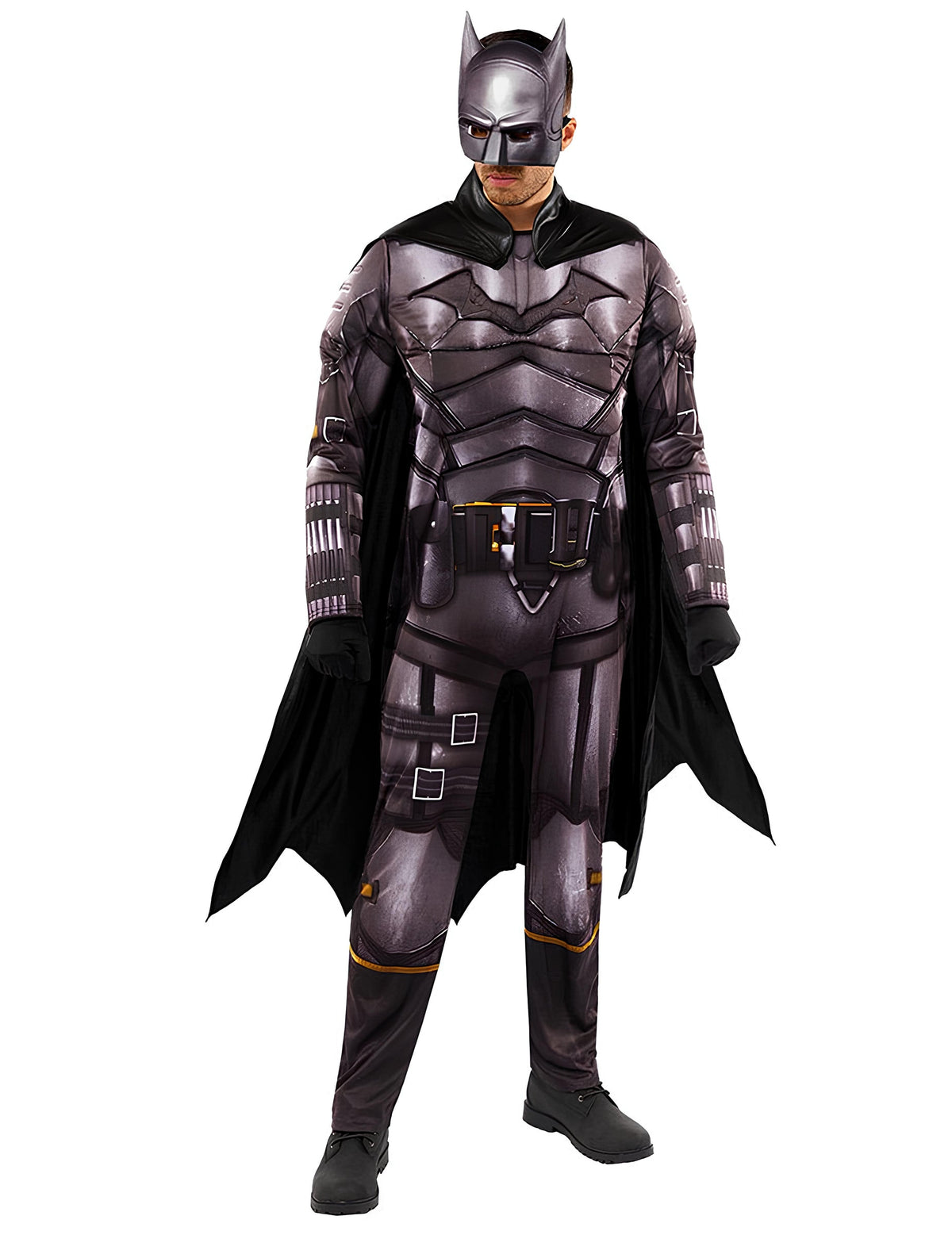 Déguisement luxe Batman™ pour homme gris et noir avec masque et cape