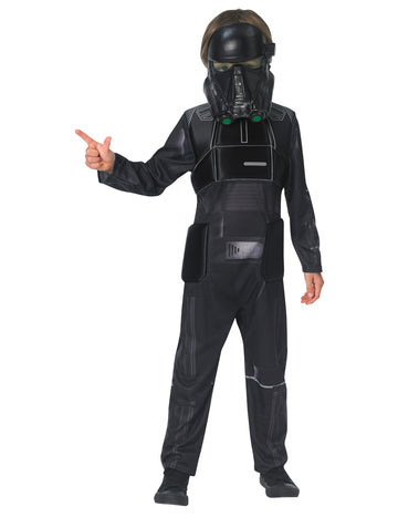 Dětský kostým Death Troopera ze Star Wars Rogue One pro luxusní postavy