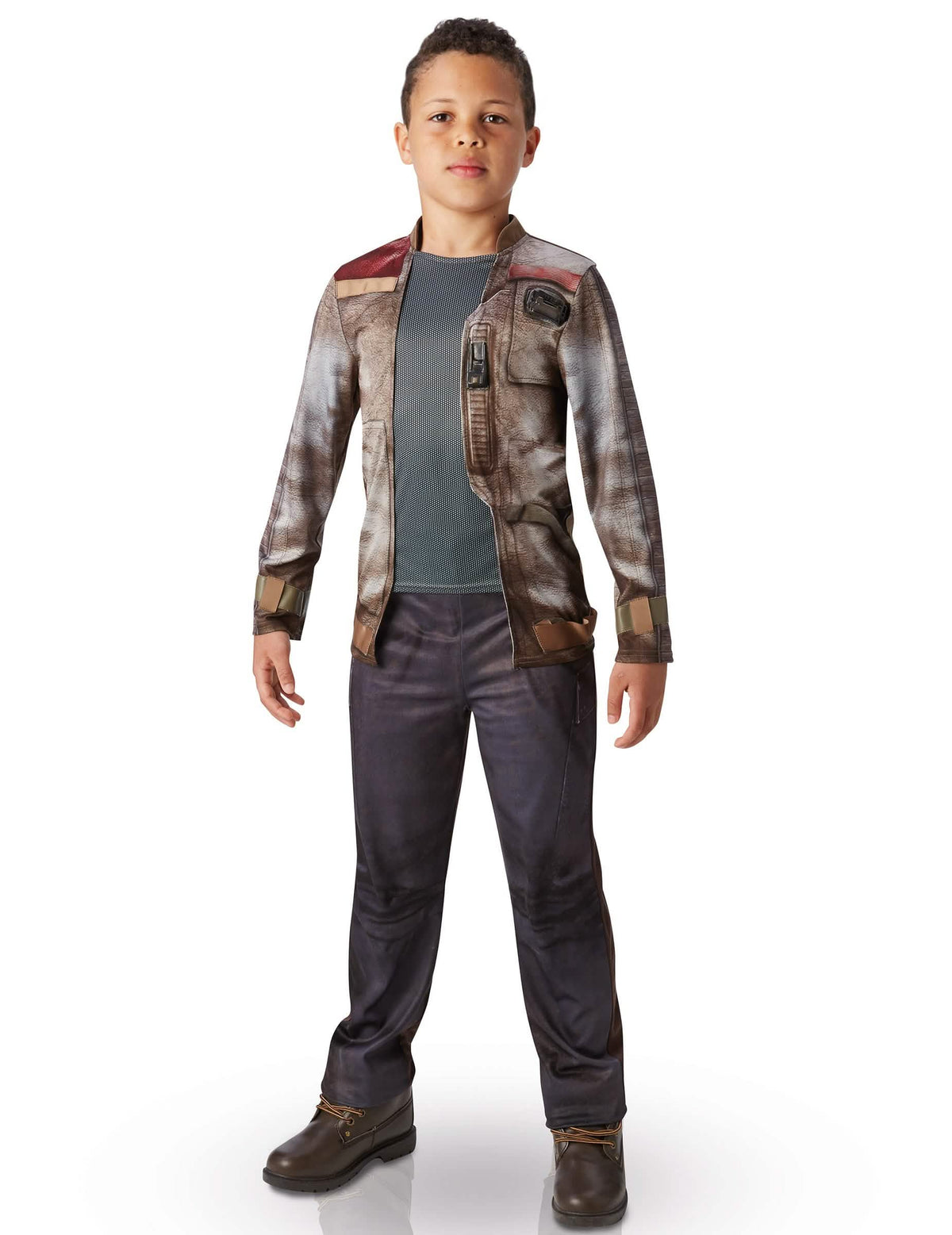 Pohled zepředu na luxusní kostým Finn Star Wars VII™