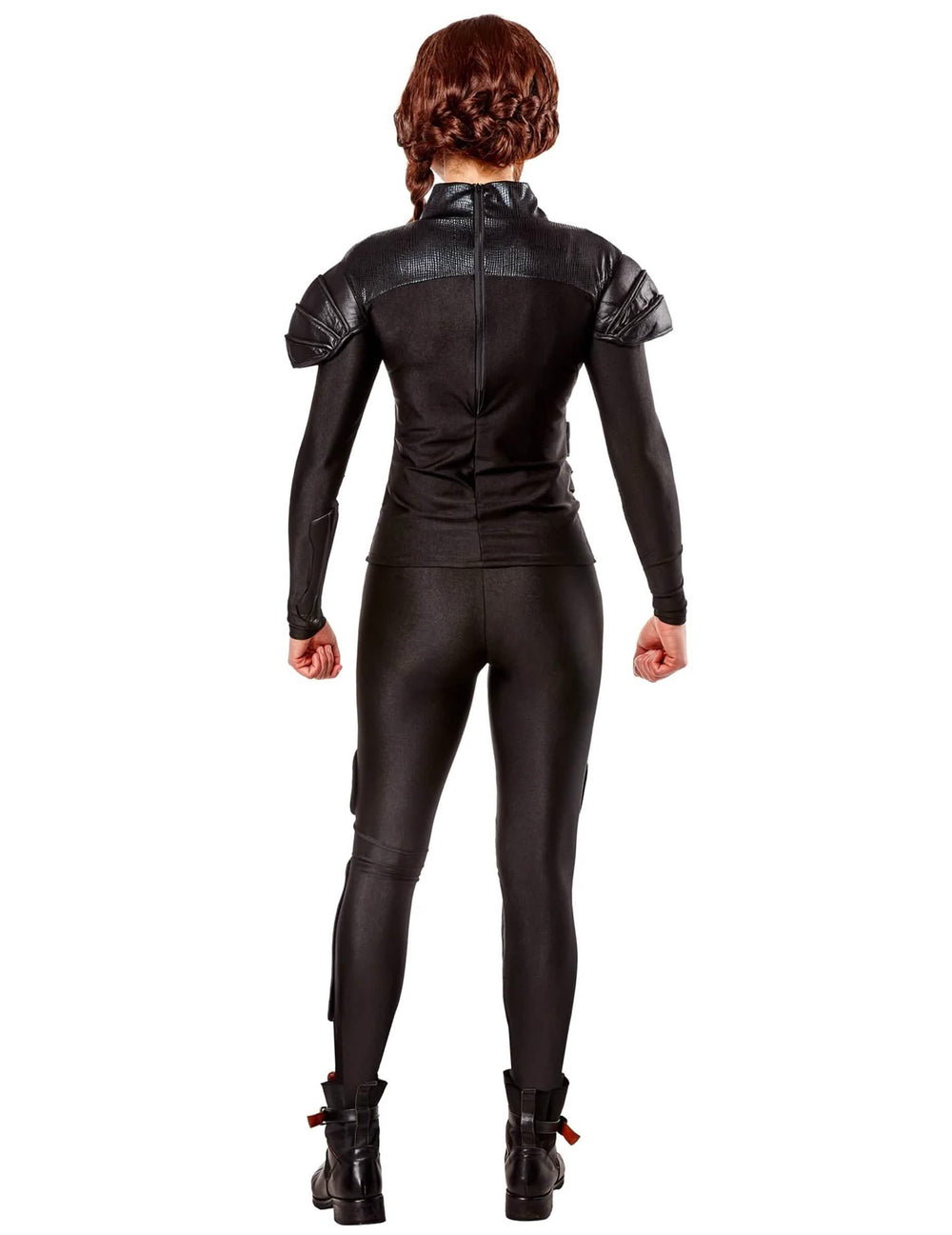Vue de dos du déguisement Luxe Katniss Rebel The Hunger Games™