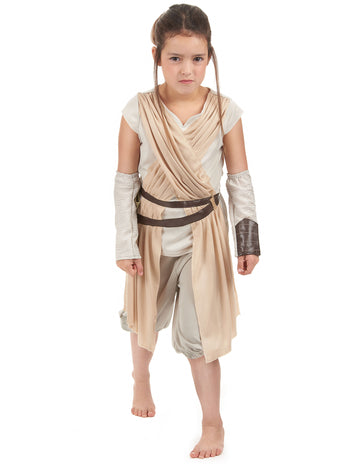 Dívčí luxusní kostým Rey ze Star Wars VII