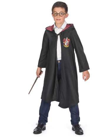 Dětský kostým Harry Potter - Nebelvír - kouzelnický hábit - luxusní kostým