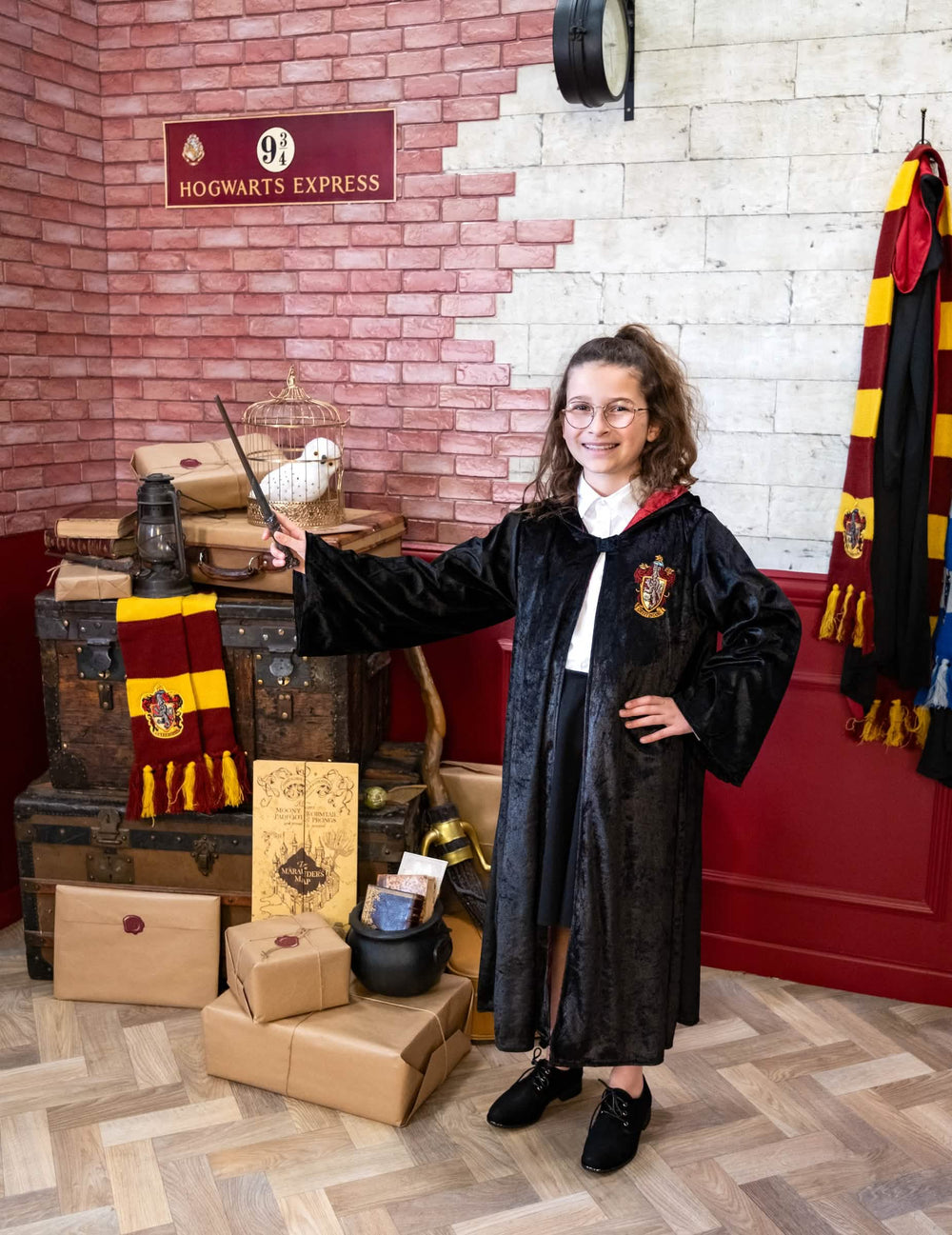 Navození situace luxusní kostým šaty Harry Potter pro dítě