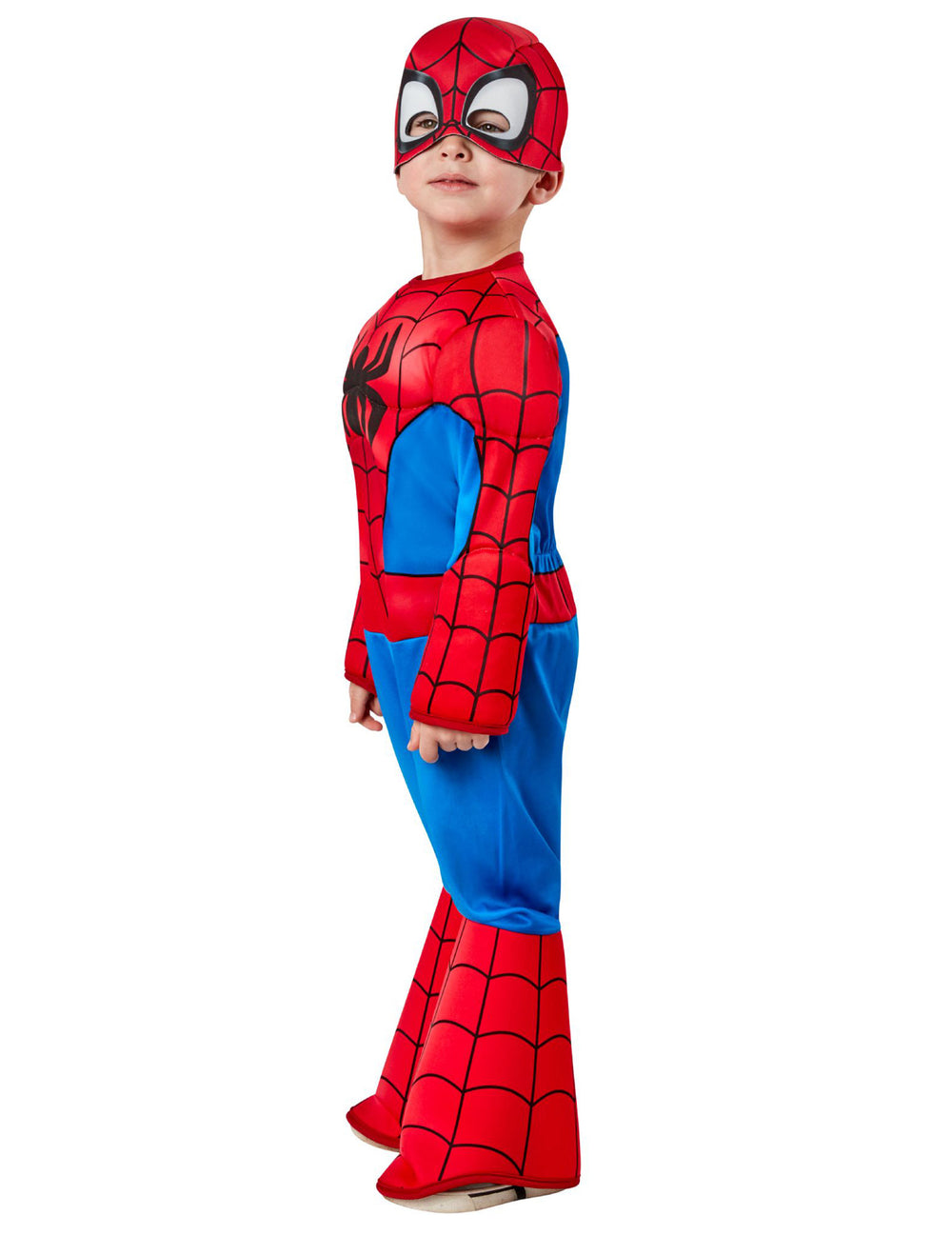 Vue de trois-quart du déguisement luxe Spidey et ses amis extraordinaire pour enfant