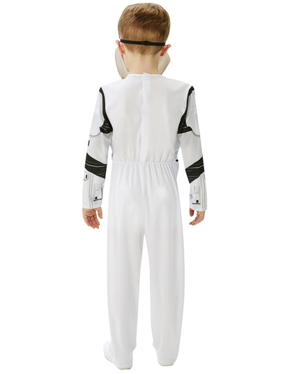 Vue de dos du déguisement luxe Stormtrooper Star Wars VII