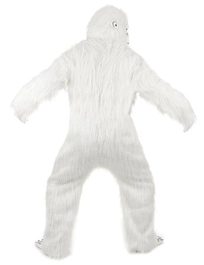 Vue de dos du déguisement de yéti