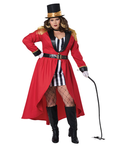 Madame Loyal Kostüm Plus Sizefür Damen Zirkus