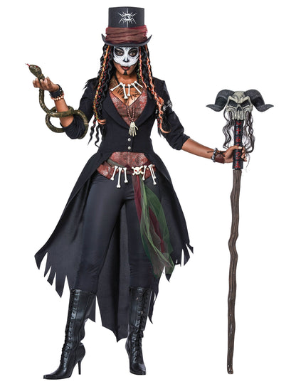 Magická kostým voodoo luxusní žena