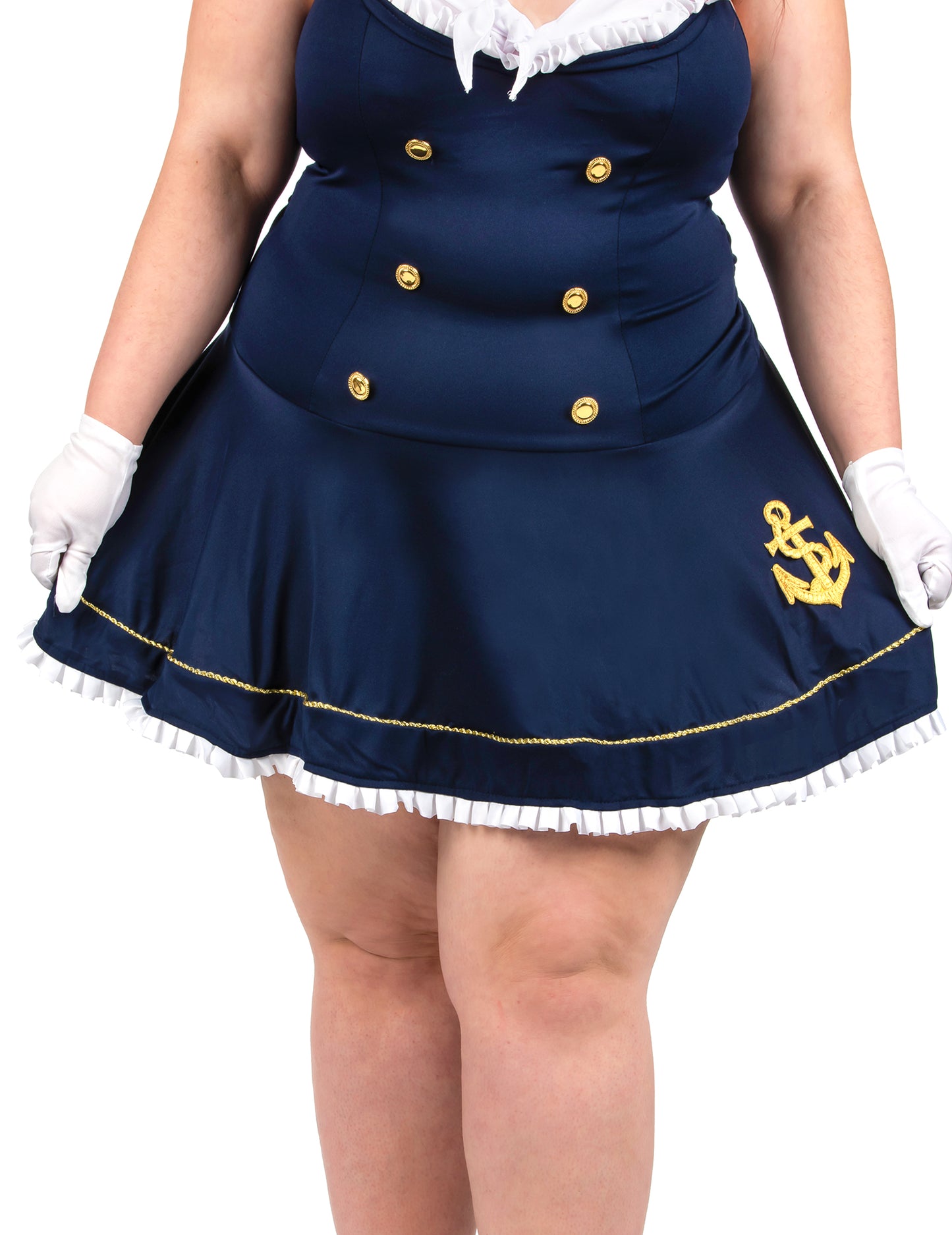 Sexy Matrosenkostüm Plus Size für Damen