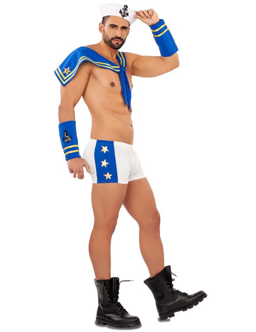 Sexy Matrose Kostüm für Herren Deluxe