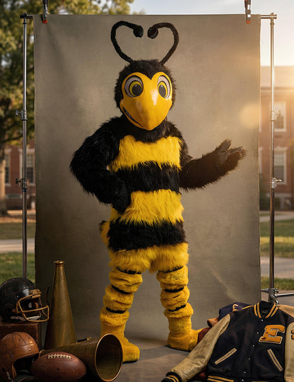 Kostým maskota včely pro dospělé