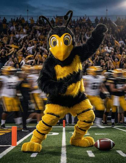 Kostým maskota včely pro dospělé