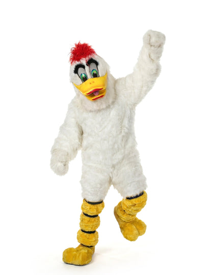 Kostým maskota bílé kachny pro dospělé