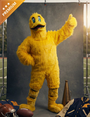 Kostým maskota žluté kachny pro dospělé