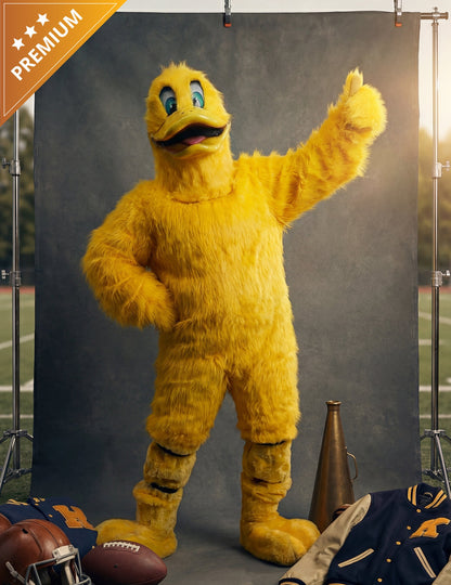 Kostým maskota žluté kachny pro dospělé