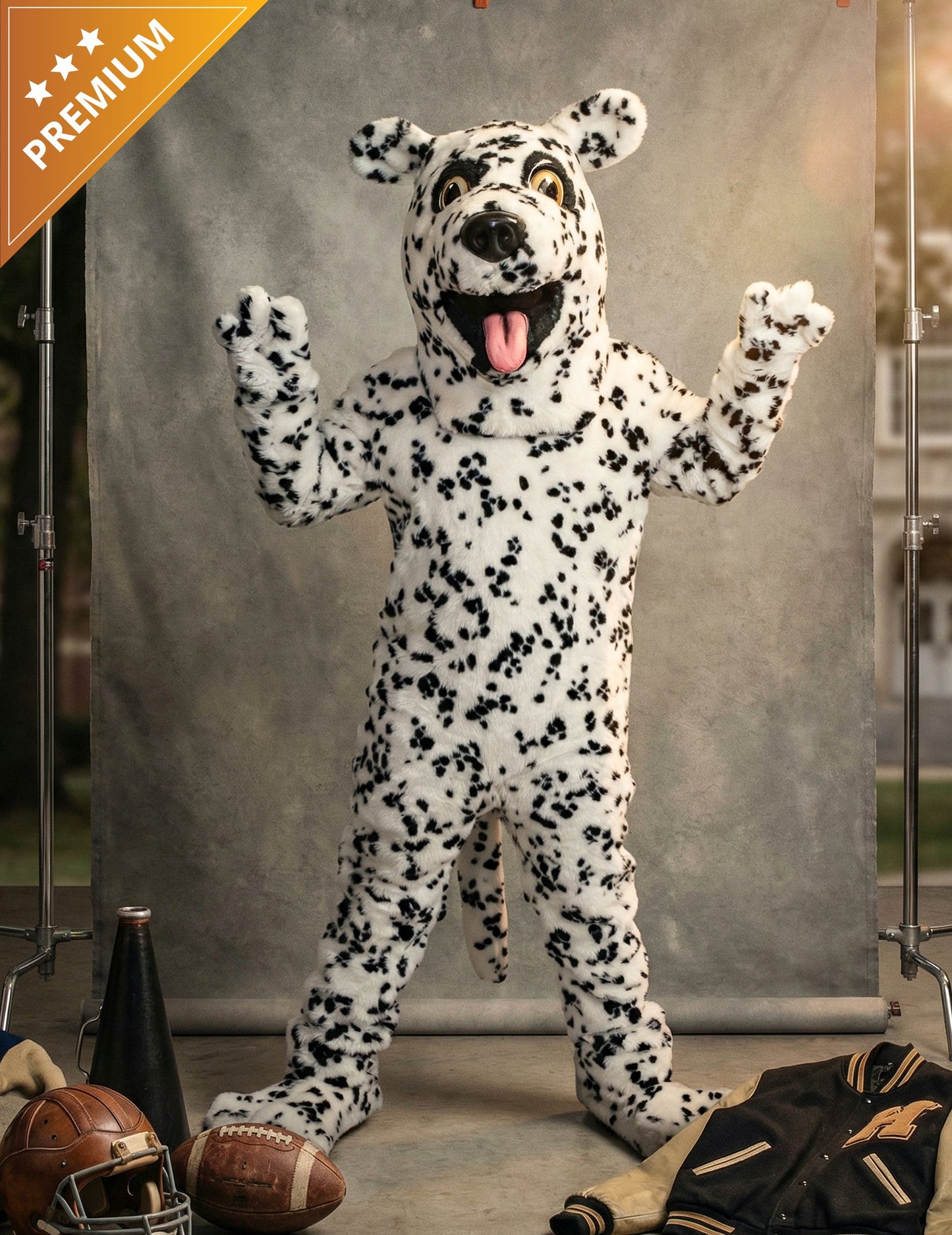 Kostým maskota dospělého dalmatina