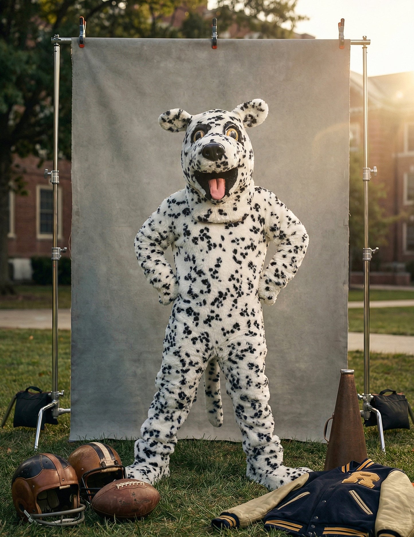 Kostým maskota dospělého dalmatina