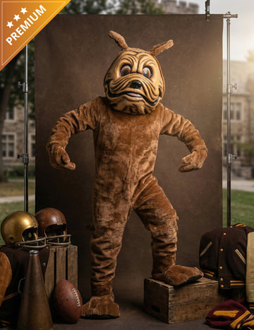 Kostým maskota hnědého psa pro dospělé