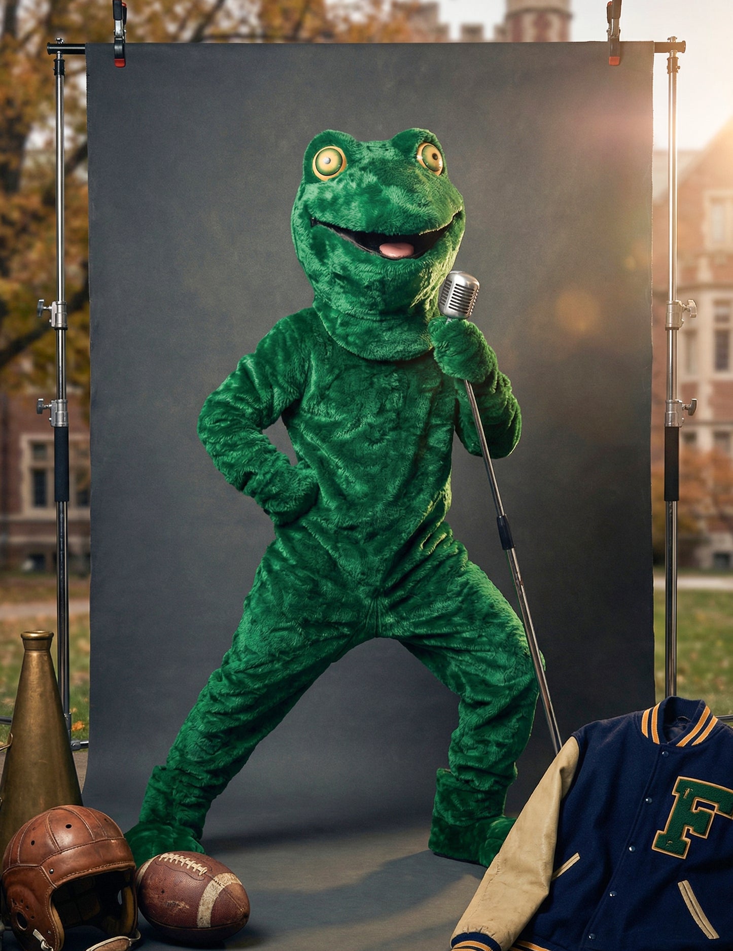 Kostým maskota dospělé žáby