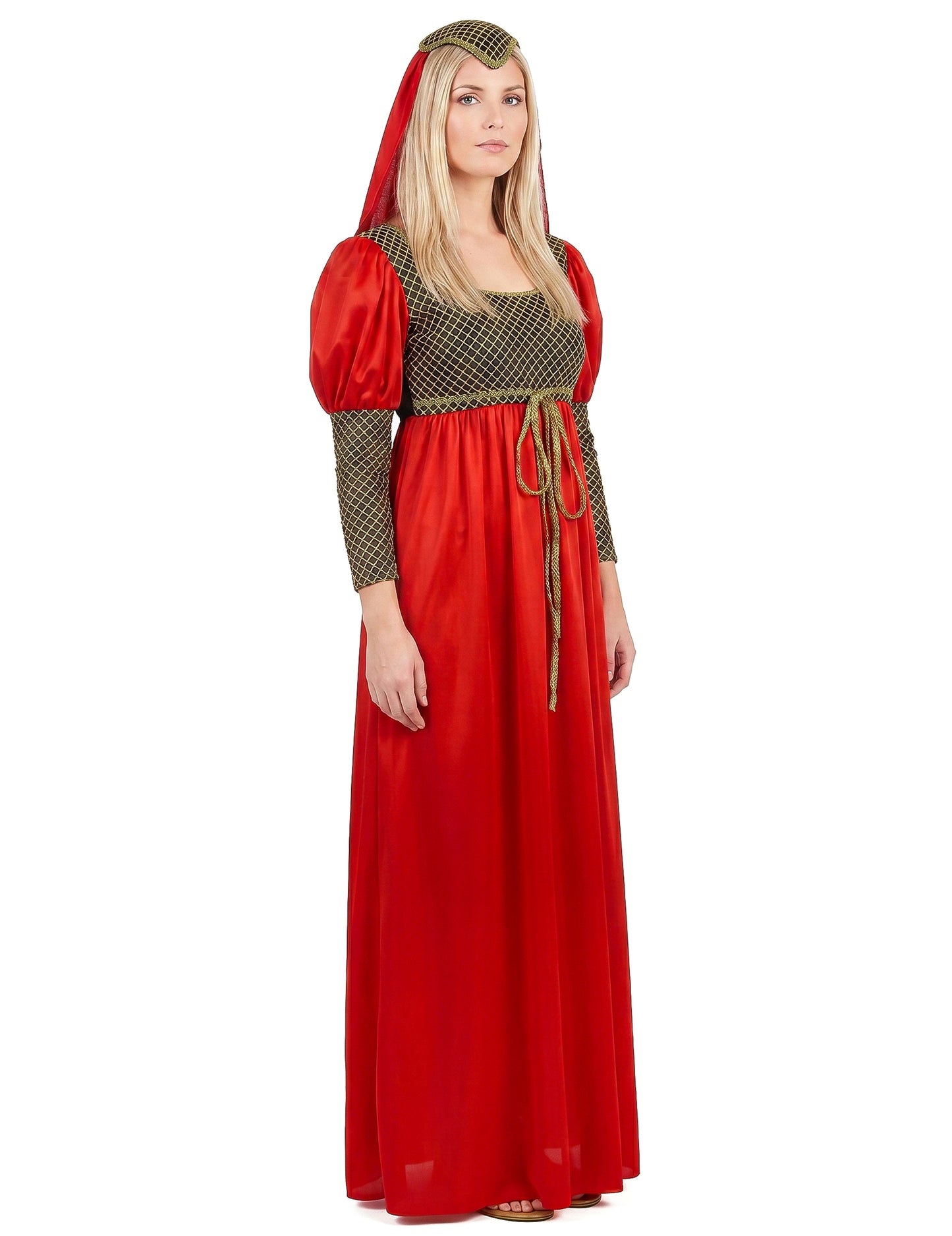 Mittelalterliches Prinzessinnenkostüm für Damen