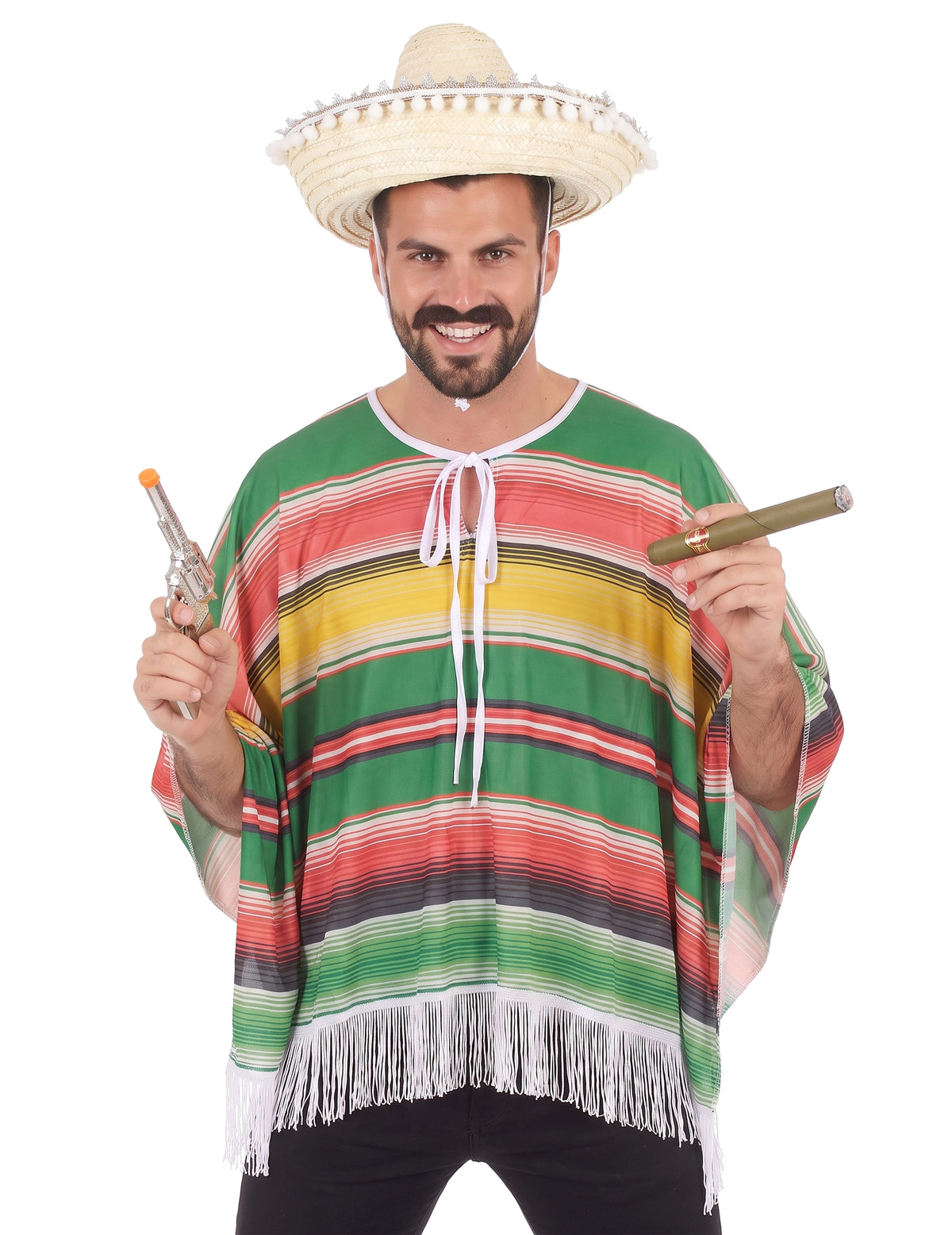 Pánský mexický kostým s třásněmi