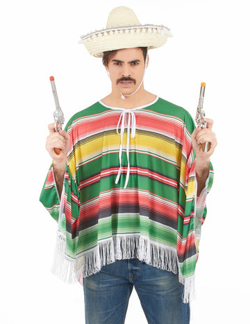 Pánský mexický kostým s třásněmi