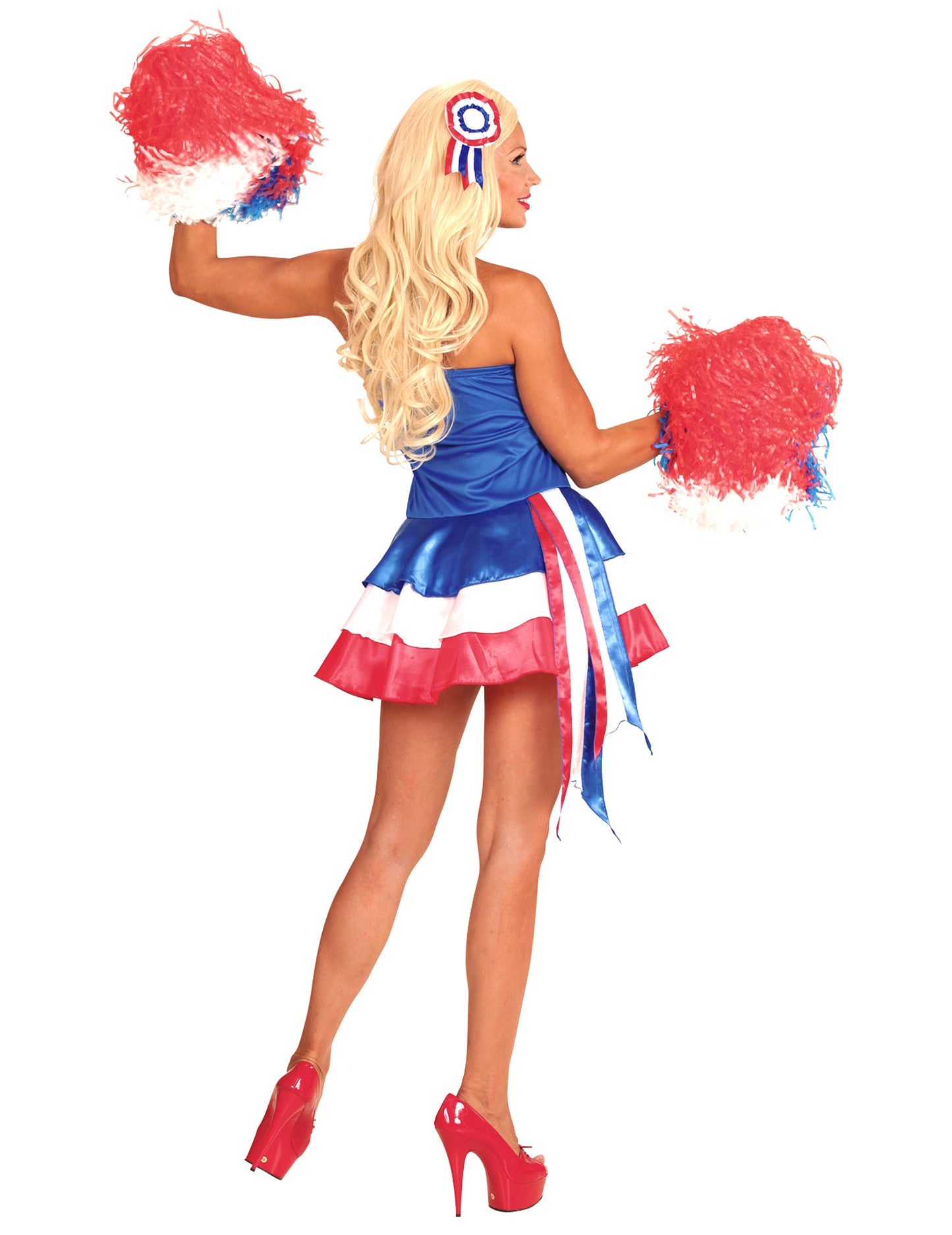 Kostým trikolora fanouška Francie pro ženy 