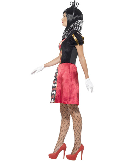 Slečno Queen Costume for Women's Heart Cards