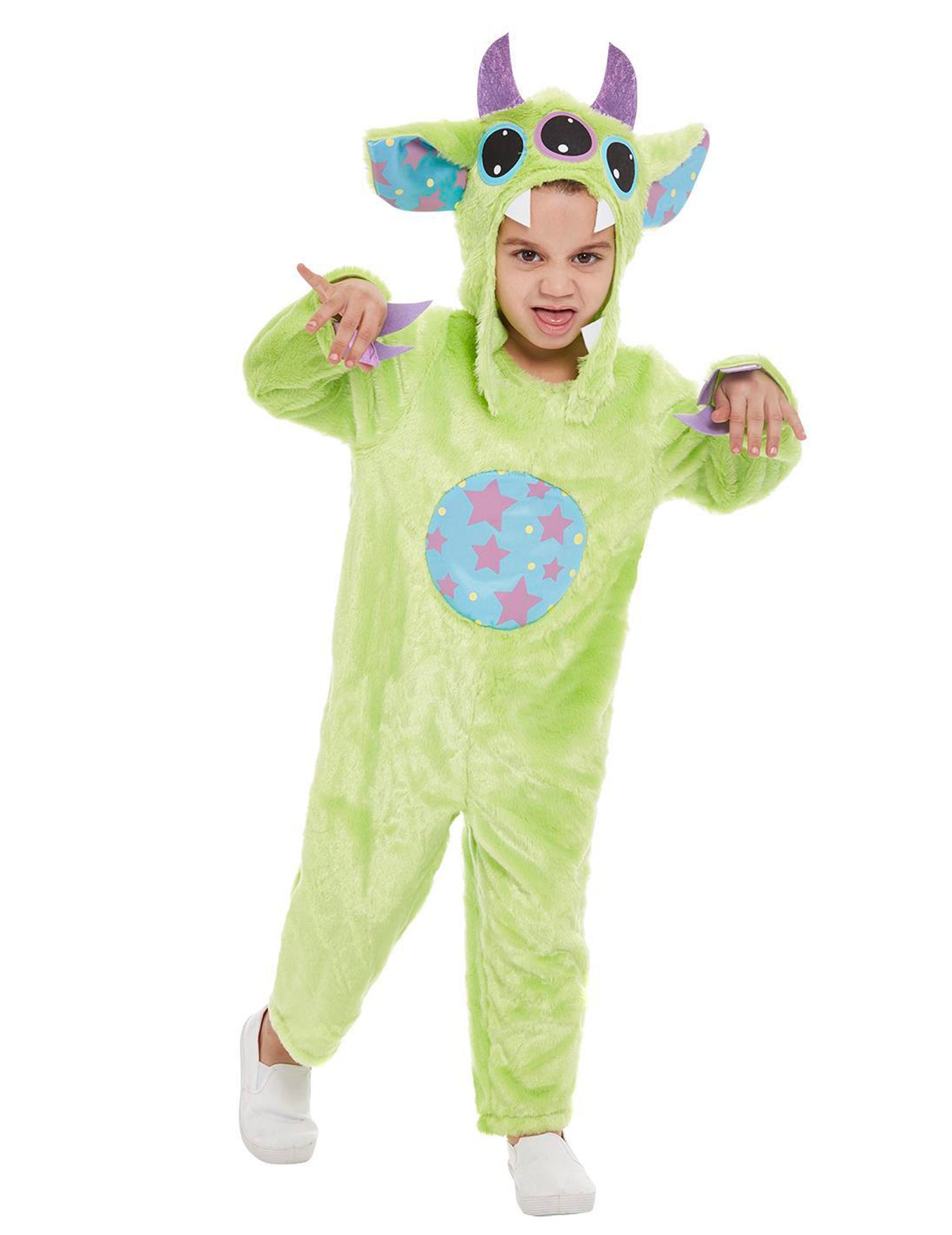 Kostým zelené příšery pro miminka