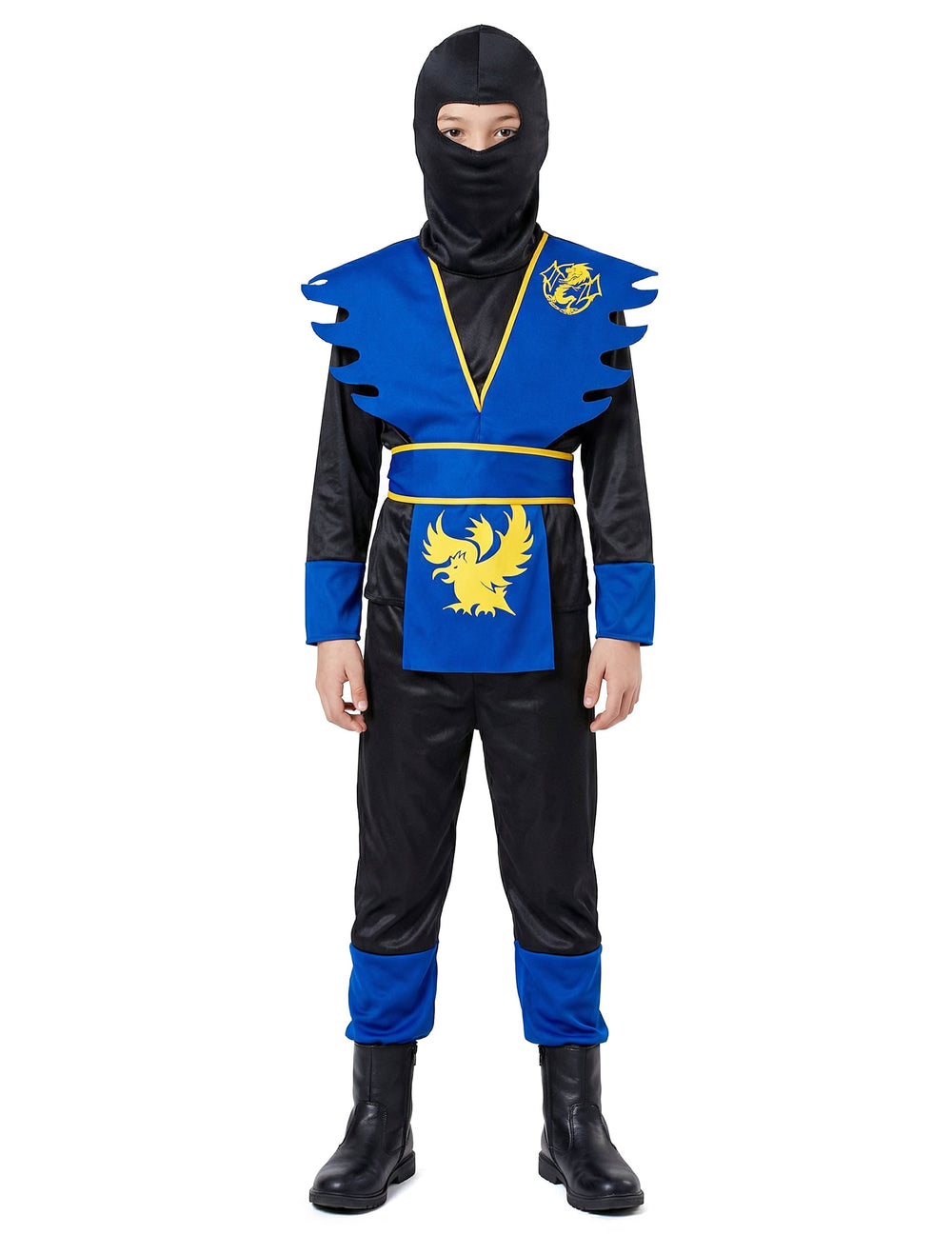 Vue d'ensemble du déguisement ninja pour garçon