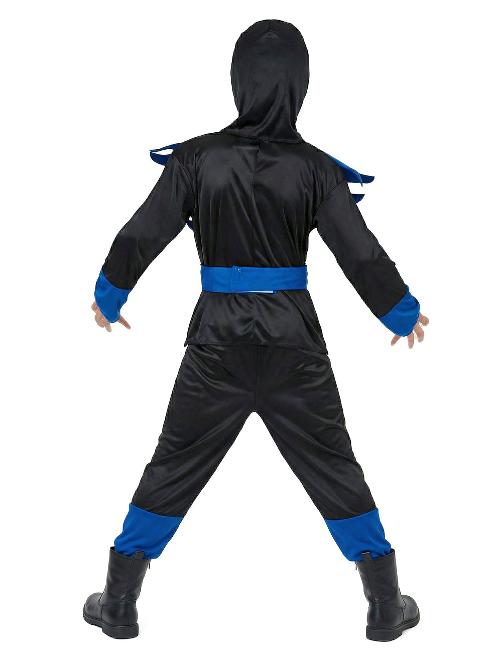 Vue de dos du déguisement ninja pour garçon