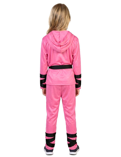 Vue de dos du déguisement de ninja pour enfant