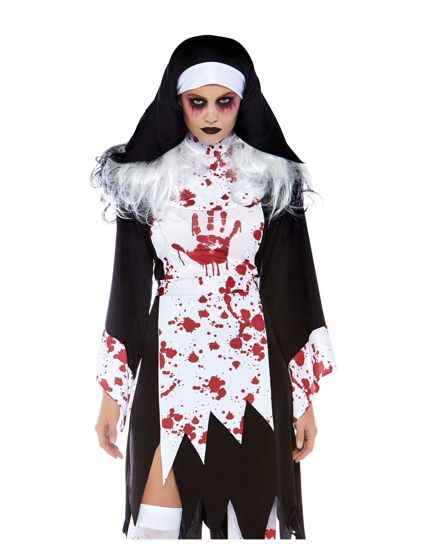 Kostým vraždící jeptišky pro ženy 
