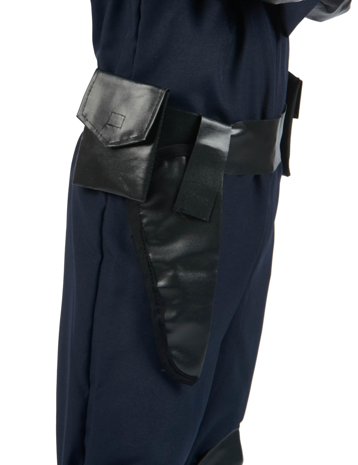 Detail holsteru a pásku s pouzdrem pro převlek policisty SWAT