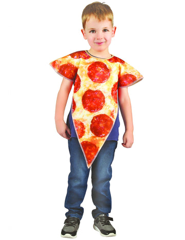 Dětský kostým kousku pizzy