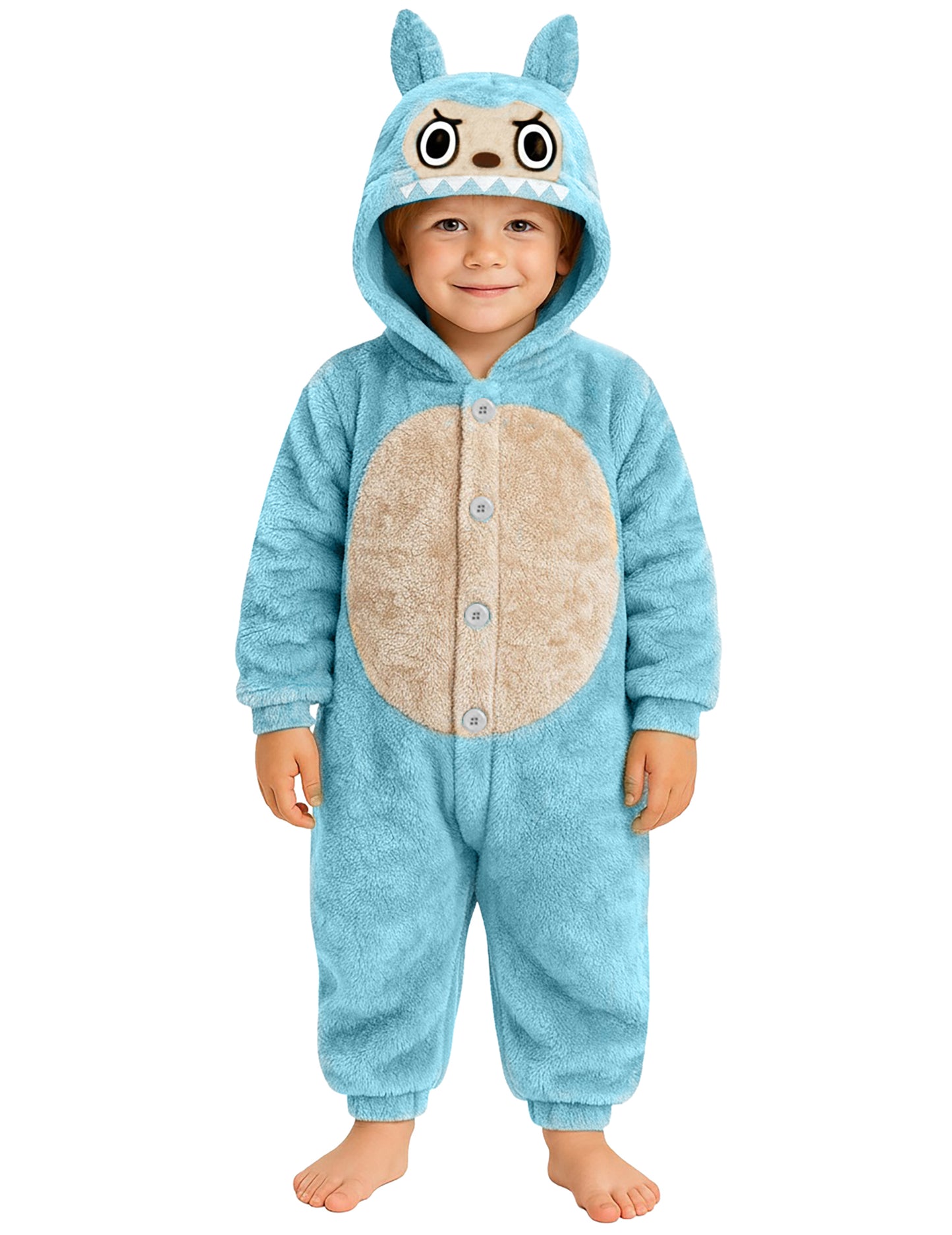 Kostým plyšového modrého monstra pro děti 