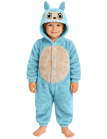 Kostým plyšového modrého monstra pro děti 